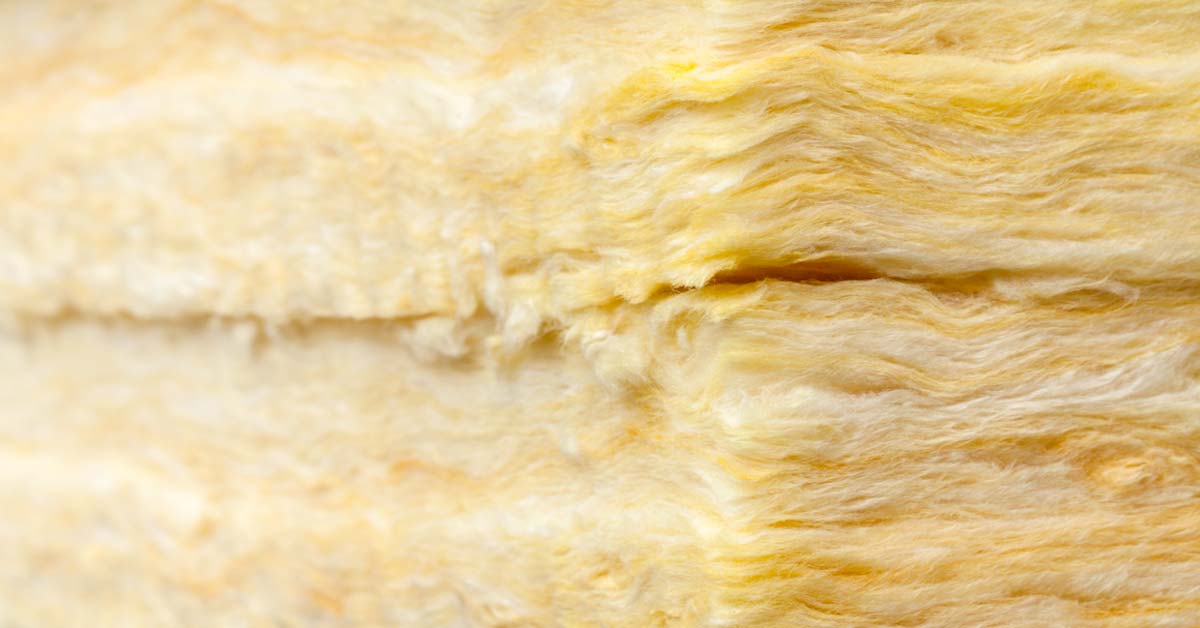 Glass wool insulation