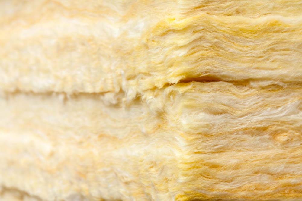 Glass wool insulation