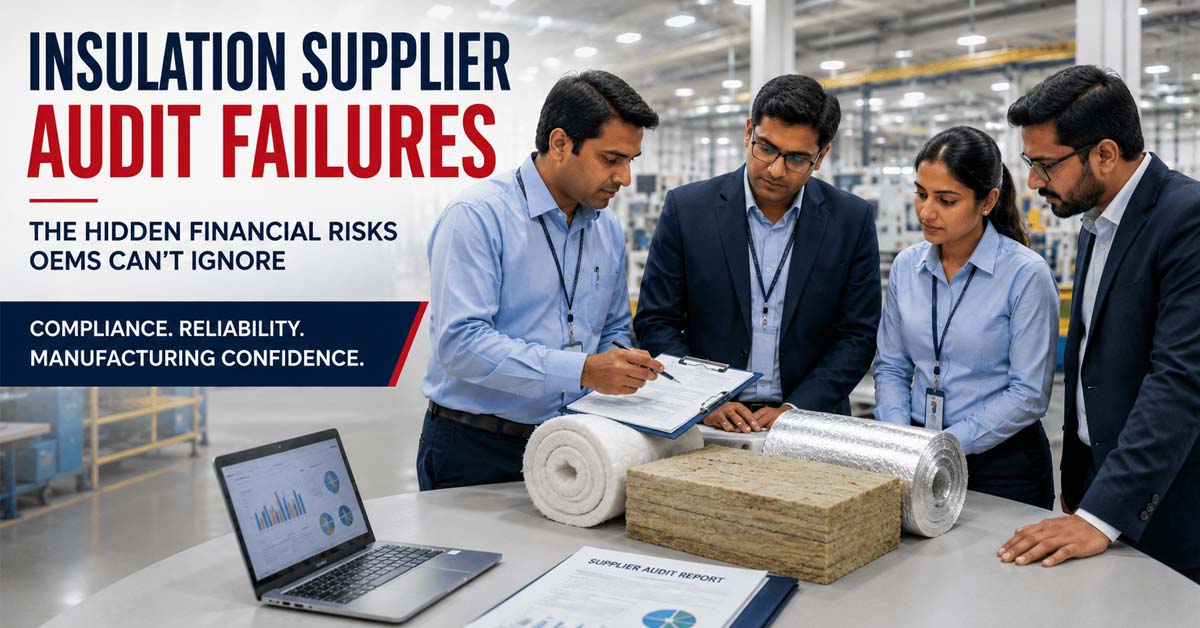 Indian OEM team reviewing insulation supplier audit compliance risks