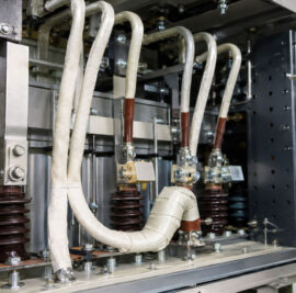 Fiberglass sleeves and tapes protecting electrical equipment conductors and terminations