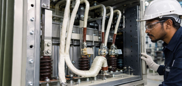 Fiberglass sleeves and tapes protecting electrical equipment conductors and terminations