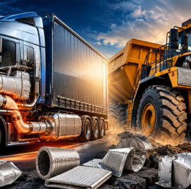 Heavy-duty insulation components protecting commercial trucks and off-highway construction equipment.